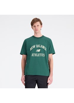 Koszulka męska New Balance MT33551NWG – zielona ze sklepu New Balance Poland w kategorii T-shirty męskie - zdjęcie 161868346