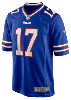 Męska koszulka meczowa do futbolu amerykańskiego NFL Buffalo Bills (Josh Allen) - Niebieski ze sklepu Nike poland w kategorii T-shirty męskie - zdjęcie 161876137