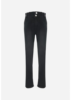 Czarne Jeansy Skinny Evamiss ze sklepu Born2be Odzież w kategorii Spodnie dziewczęce - zdjęcie 161927305