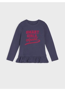 Sinsay - Koszulka - granatowy ze sklepu Sinsay w kategorii Bluzki dziewczęce - zdjęcie 161933048