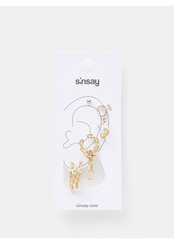 Sinsay - Kolczyki 7 pack - złoty ze sklepu Sinsay w kategorii Kolczyki - zdjęcie 161933089