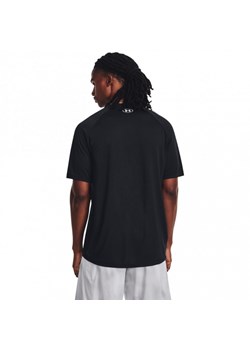 Męska koszulka treningowa Under Armour UA Tech Print Fill SS - czarna ze sklepu Sportstylestory.com w kategorii T-shirty męskie - zdjęcie 161934045