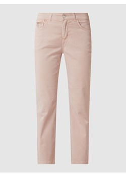 Spodnie o kroju slim fit i długości 7/8 ze sklepu Peek&Cloppenburg  w kategorii Spodnie damskie - zdjęcie 161935349