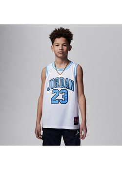 Koszulka dla dużych dzieci Jordan 23 Jersey - Biel ze sklepu Nike poland w kategorii T-shirty chłopięce - zdjęcie 161944377