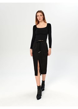 Sinsay - Spódnica midi - czarny ze sklepu Sinsay w kategorii Spódnice - zdjęcie 161953249