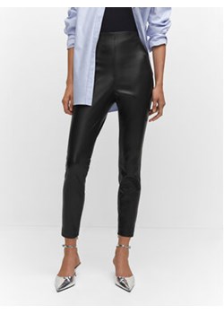 Mango Legginsy London 57029805 Czarny Slim Fit ze sklepu MODIVO w kategorii Spodnie damskie - zdjęcie 161957326