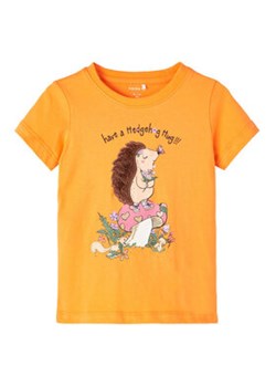 NAME IT T-Shirt 13219711 Pomarańczowy Regular Fit ze sklepu MODIVO w kategorii Bluzki dziewczęce - zdjęcie 161957478
