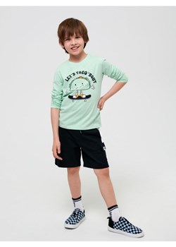 Sinsay - Koszulka z nadrukiem - zielony ze sklepu Sinsay w kategorii T-shirty chłopięce - zdjęcie 161962387