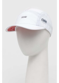 Ciele Athletics czapka z daszkiem GOCap SC - WWM CLGCSCWCCHI.WH001 kolor biały z nadrukiem ze sklepu PRM w kategorii Czapki z daszkiem damskie - zdjęcie 161963648