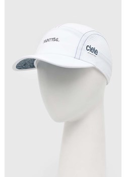 Ciele Athletics czapka z daszkiem GOCap SC - WWM CLGCSCWCMTL.WH001 kolor biały z nadrukiem ze sklepu PRM w kategorii Czapki z daszkiem damskie - zdjęcie 161963656