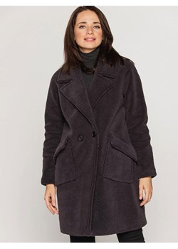 Płaszcz damski szary oversize Perso ze sklepu Eye For Fashion w kategorii Płaszcze damskie - zdjęcie 161967429