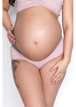 Figi ciążowe pod brzuch MAMA PANTY różowe ze sklepu 5.10.15 w kategorii Bielizna ciążowa - zdjęcie 161972498