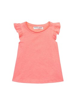 Różowa bluzka dzianinowa dziewczęca z falbankami ze sklepu 5.10.15 w kategorii Bluzki dziewczęce - zdjęcie 161974699