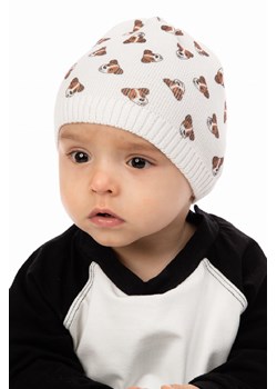 Czapka niemowlęca bawełniana z pieskami ze sklepu 5.10.15 w kategorii Czapki dziecięce - zdjęcie 161978716