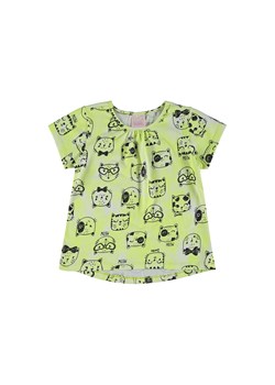 T-shirt dziewczęcy w kotki ze sklepu 5.10.15 w kategorii Bluzki dziewczęce - zdjęcie 161981378