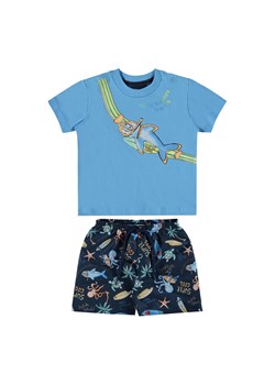 Komplet dla chłopca - t-shirt + szorty ze sklepu 5.10.15 w kategorii Komplety niemowlęce - zdjęcie 161982097