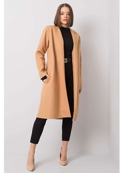 Camelowy płaszcz damski ze sklepu 5.10.15 w kategorii Płaszcze damskie - zdjęcie 161983557