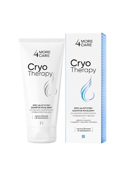 More4Care Cryotherapy Specjalistyczny szampon micelarny do włosów zniszczonych 200 ml ze sklepu 5.10.15 w kategorii Szampony do włosów - zdjęcie 161993486