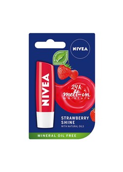 Nivea Strawberry Shine Pielęgnująca pomadka do ust 4,8 g ze sklepu 5.10.15 w kategorii Pomadki do ust - zdjęcie 161997057