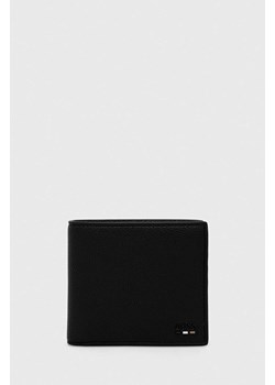 BOSS portfel męski kolor czarny 50491957 ze sklepu ANSWEAR.com w kategorii Portfele męskie - zdjęcie 162004085