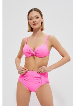 Dół od bikini z wysokim stanem - różowy ze sklepu 5.10.15 w kategorii Stroje kąpielowe - zdjęcie 162004549