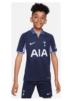 Koszulka piłkarska dla dużych dzieci Nike Dri-FIT Tottenham Hotspur Stadium 2023/24 (wersja wyjazdowa) - Niebieski ze sklepu Nike poland w kategorii T-shirty chłopięce - zdjęcie 162008355
