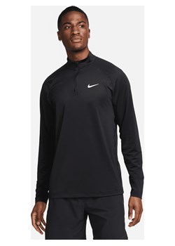Męska koszulka do fitnessu z zamkiem 1/4 Dri-FIT Nike Ready - Czerń ze sklepu Nike poland w kategorii T-shirty męskie - zdjęcie 162008407