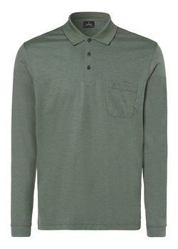 Ragman Męska koszulka polo Mężczyźni Bawełna seledynowy jednolity ze sklepu vangraaf w kategorii T-shirty męskie - zdjęcie 162025248