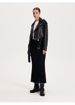 Reserved - Spódnica midi - czarny ze sklepu Reserved w kategorii Spódnice - zdjęcie 162027937