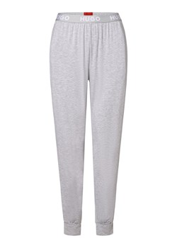 HUGO Damskie spodnie od piżamy Kobiety Dżersej jasny szary marmurkowy ze sklepu vangraaf w kategorii Piżamy damskie - zdjęcie 162030436