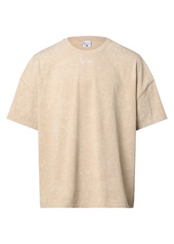 Karl Kani T-shirt męski Mężczyźni Bawełna beżowy jednolity ze sklepu vangraaf w kategorii T-shirty męskie - zdjęcie 162030447