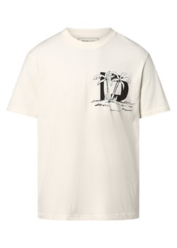 Tom Tailor Denim T-shirt męski Mężczyźni Bawełna écru nadruk ze sklepu vangraaf w kategorii T-shirty męskie - zdjęcie 162030468