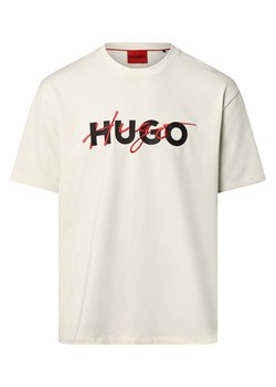 HUGO T-shirt męski Mężczyźni Bawełna kitt nadruk ze sklepu vangraaf w kategorii T-shirty męskie - zdjęcie 162030565