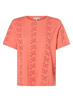 Marie Lund T-shirt damski Kobiety Bawełna koralowy jednolity ze sklepu vangraaf w kategorii Bluzki damskie - zdjęcie 162030658