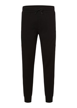 Calvin Klein Spodnie dresowe Mężczyźni Bawełna czarny jednolity ze sklepu vangraaf w kategorii Spodnie męskie - zdjęcie 162030739