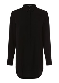 comma Bluzka damska Kobiety czarny jednolity ze sklepu vangraaf w kategorii Koszule damskie - zdjęcie 162030877