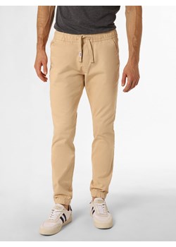Tommy Jeans Spodnie Mężczyźni Bawełna beżowy jednolity ze sklepu vangraaf w kategorii Spodnie męskie - zdjęcie 162030927
