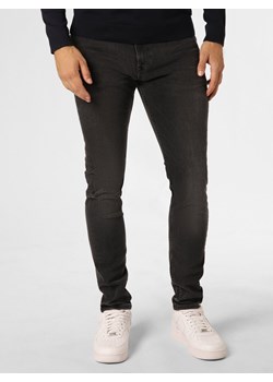 Tommy Hilfiger Jeansy Mężczyźni Bawełna antracytowy jednolity ze sklepu vangraaf w kategorii Jeansy męskie - zdjęcie 162031077