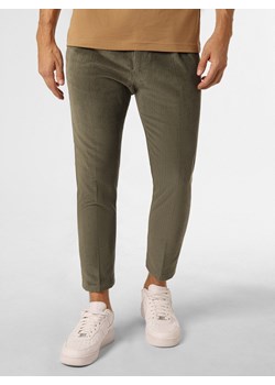 Drykorn Spodnie Mężczyźni Bawełna oliwkowy jednolity ze sklepu vangraaf w kategorii Spodnie męskie - zdjęcie 162031129
