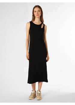 Opus Sukienka damska Kobiety Dżersej czarny jednolity ze sklepu vangraaf w kategorii Sukienki - zdjęcie 162031159