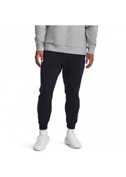 Męskie spodnie treningowe Under Armour UA Unstoppable Flc Joggers - czarne ze sklepu Sportstylestory.com w kategorii Spodnie męskie - zdjęcie 162032335