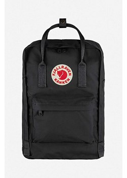 Fjallraven plecak Kanken Laptop 15" F23524 550 kolor czarny duży gładki ze sklepu PRM w kategorii Plecaki - zdjęcie 162032715