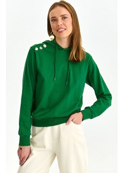 Top Secret bluza damska zielona o luźnym kroju SBL1239, Kolor zielony, Rozmiar 34, Top Secret ze sklepu Primodo w kategorii Bluzy damskie - zdjęcie 162038358