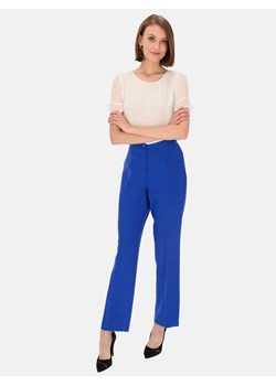 Eleganckie spodnie plus size z gumką w pasie Potis & Verso Gustawa ze sklepu Eye For Fashion w kategorii Spodnie damskie - zdjęcie 162041427