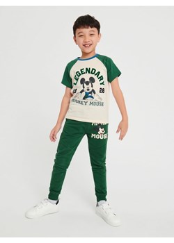 Sinsay - Spodnie dresowe Myszka Miki - zielony ze sklepu Sinsay w kategorii Spodnie chłopięce - zdjęcie 162042888
