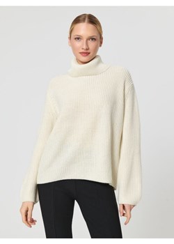 Sinsay - Sweter z golfem - kremowy ze sklepu Sinsay w kategorii Swetry damskie - zdjęcie 162042995