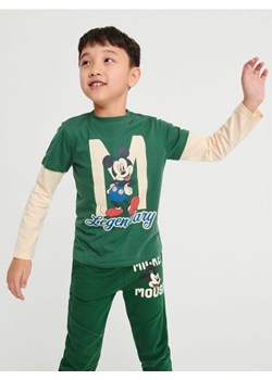 Sinsay - Koszulka Myszka Miki - zielony ze sklepu Sinsay w kategorii T-shirty chłopięce - zdjęcie 162043019