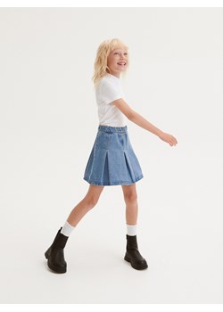 Reserved - Jeansowa spódnica - niebieski ze sklepu Reserved w kategorii Spódnice dziewczęce - zdjęcie 162045065
