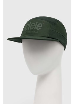 Ciele Athletics czapka z daszkiem kolor zielony z nadrukiem ze sklepu PRM w kategorii Czapki z daszkiem męskie - zdjęcie 162053798
