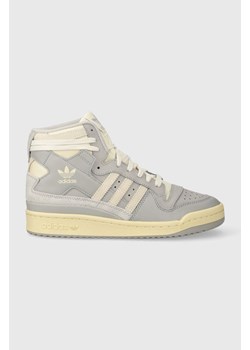 adidas Originals sneakersy skórzane Forum 84 High kolor szary IF2735 ze sklepu PRM w kategorii Buty sportowe męskie - zdjęcie 162053818